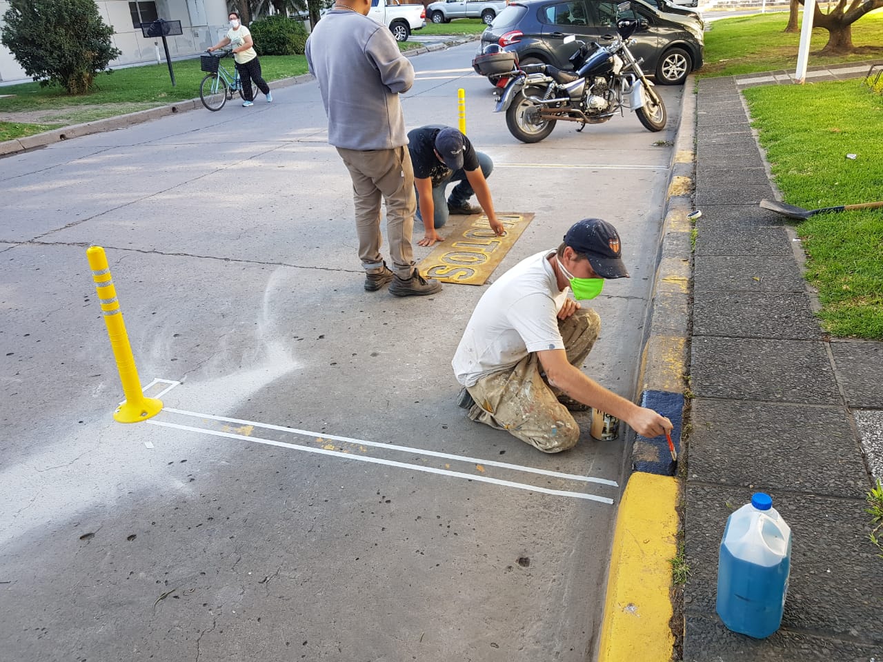 nota estacionamiento de motos