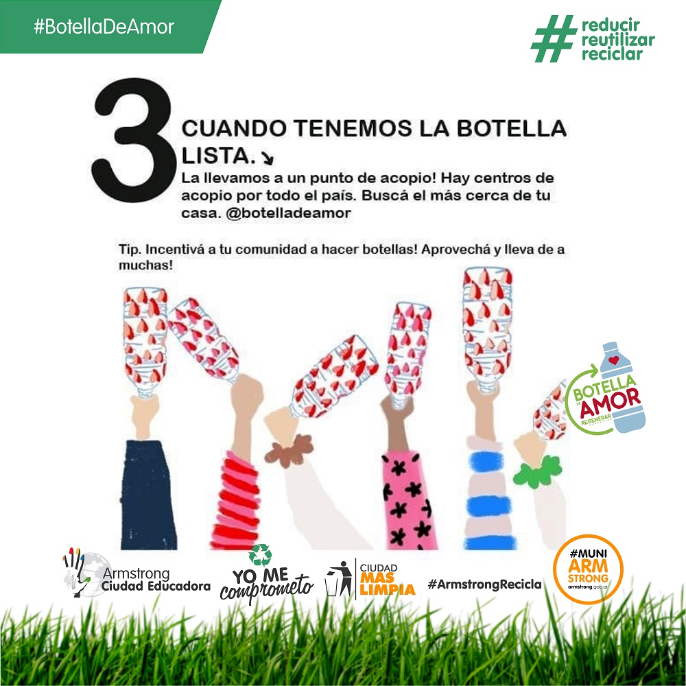 4 ecobotellas