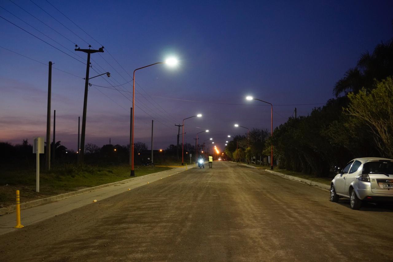 Nueva luminaria en calle la plata 3