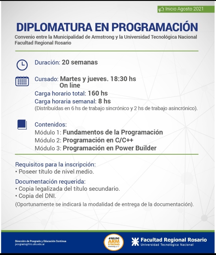 placa curso