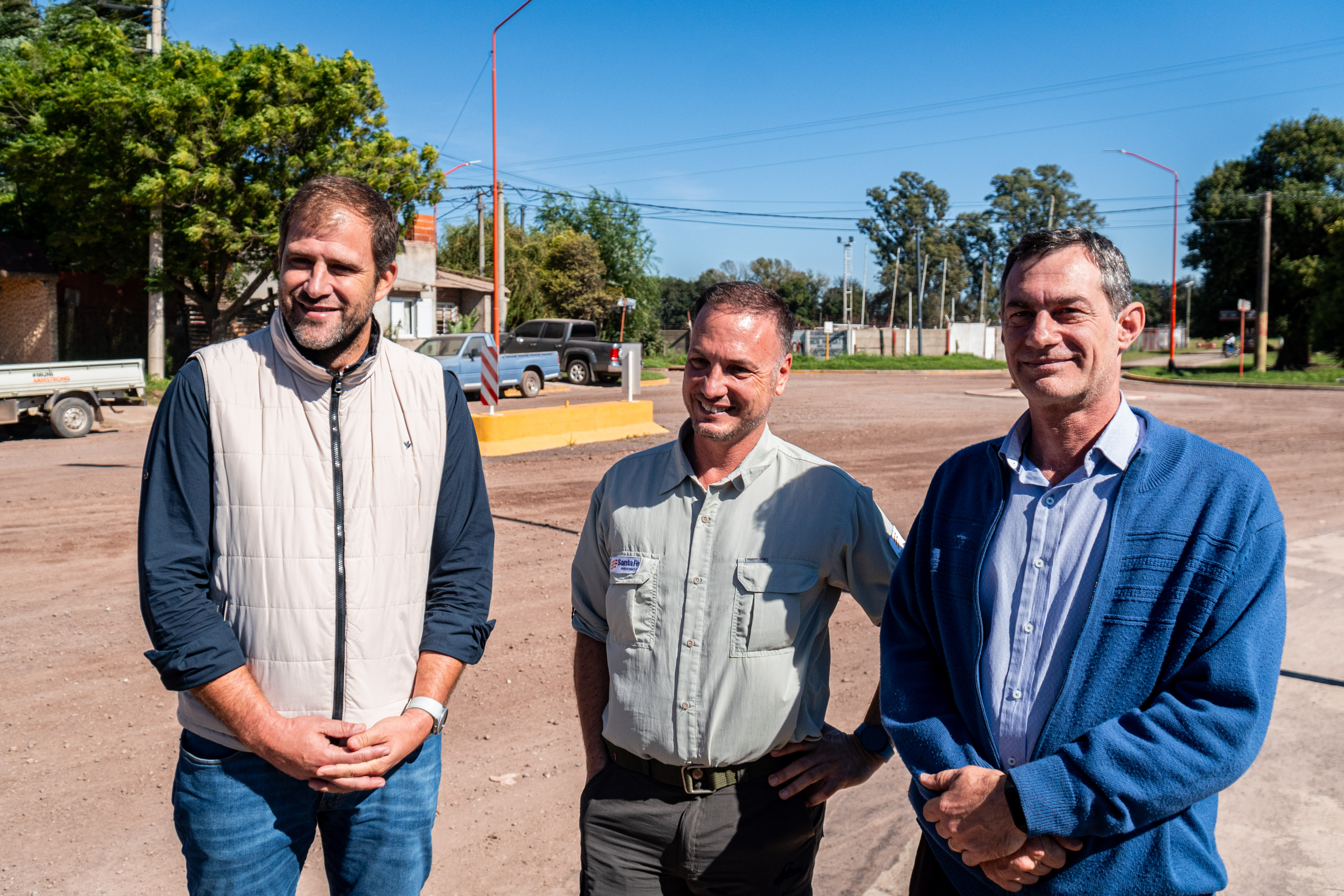 Luzzi recibió al Ministro de Obras Públicas