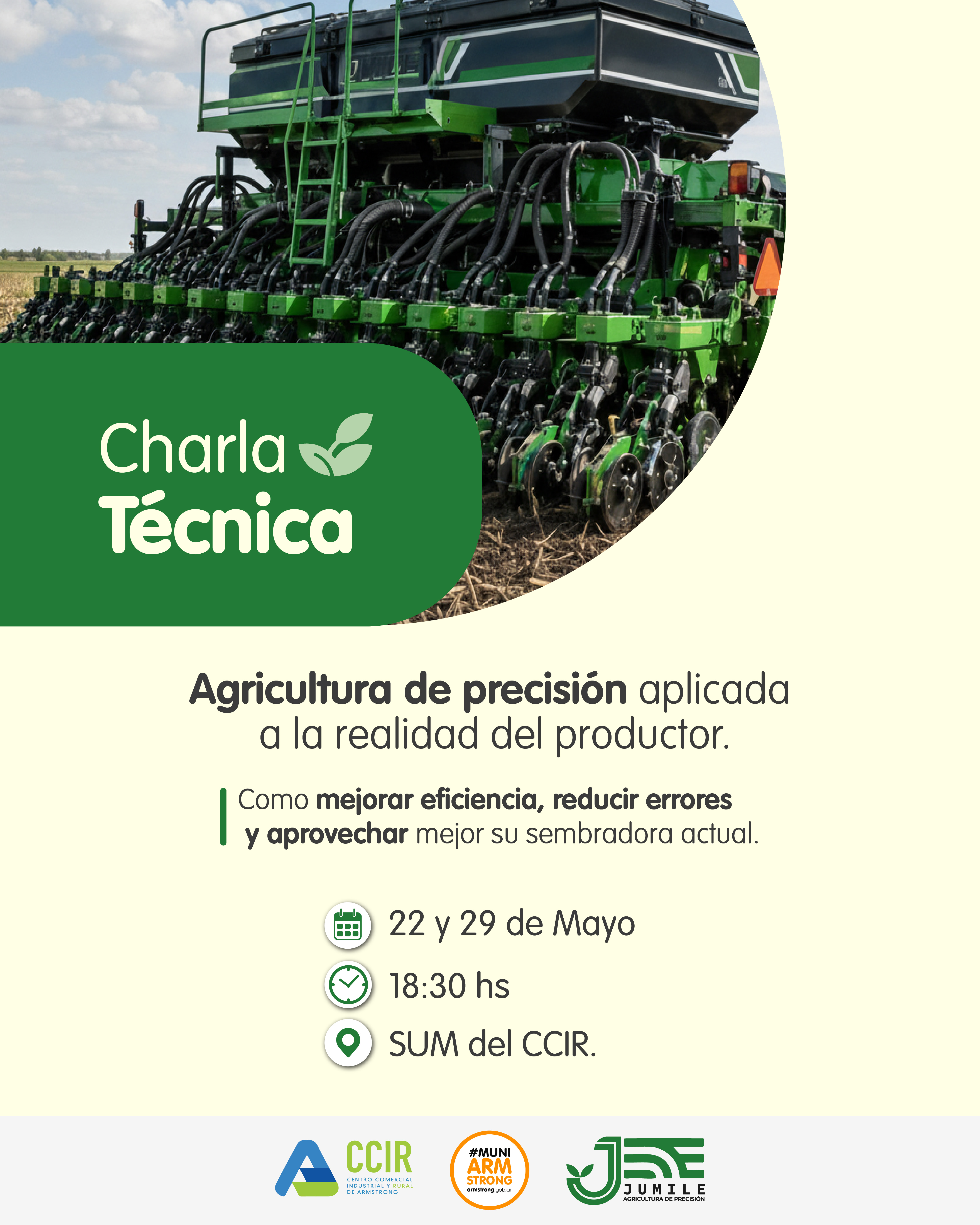 Charla técnica sobre agricultura de precisión